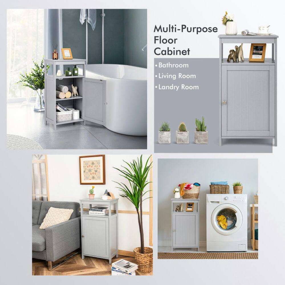 Multi-Purpose Floor Cabinet  
- Bathroom  
- Living Room  
- Laundry Room