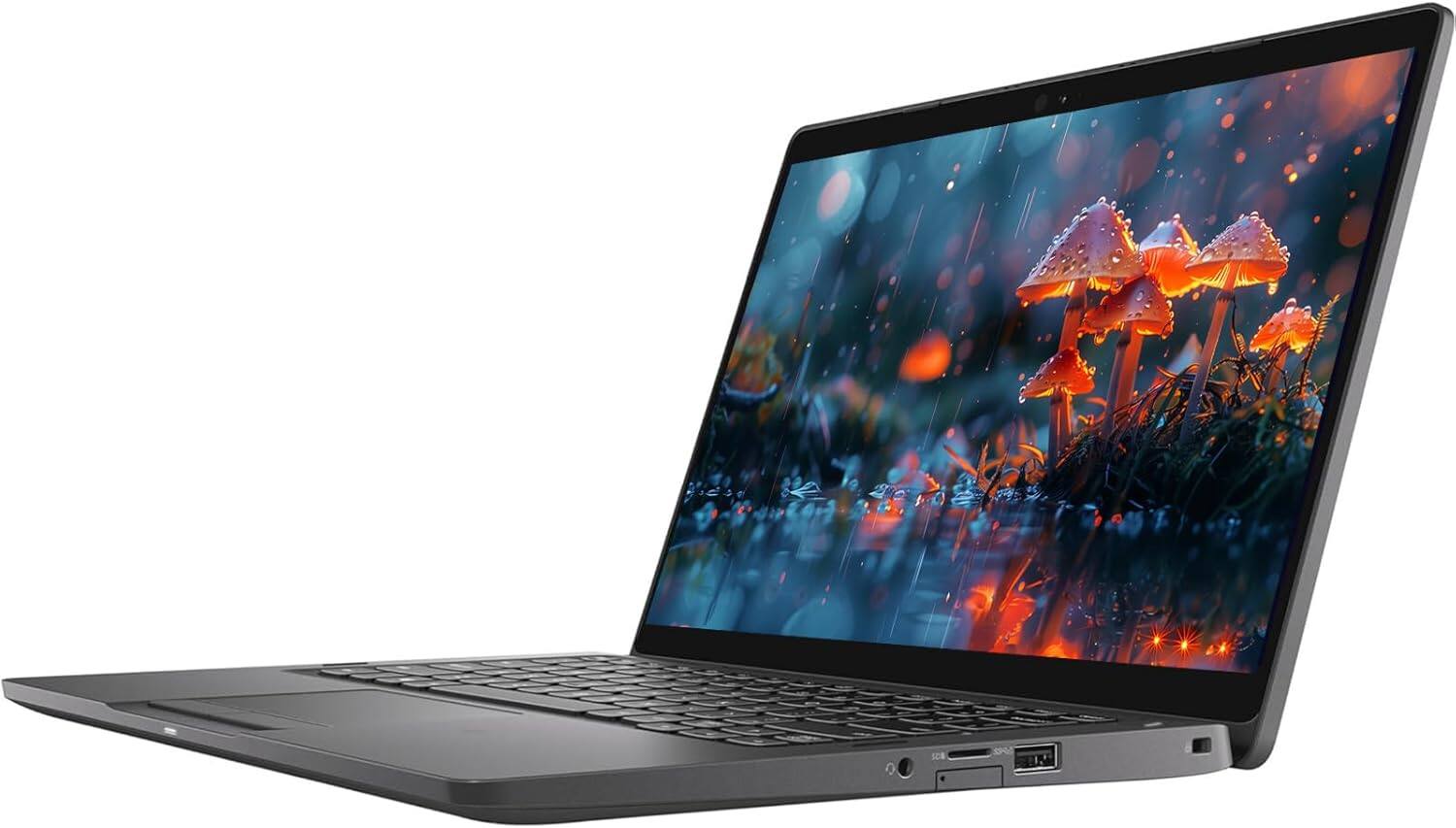 Angle. Dell - Dell Latitude 5300 2-in-1 Touchscreen 5-8365U, 16GB DDR4 RAM, 256GB SSD Windows 11 Pro (Refurbished) - Black.