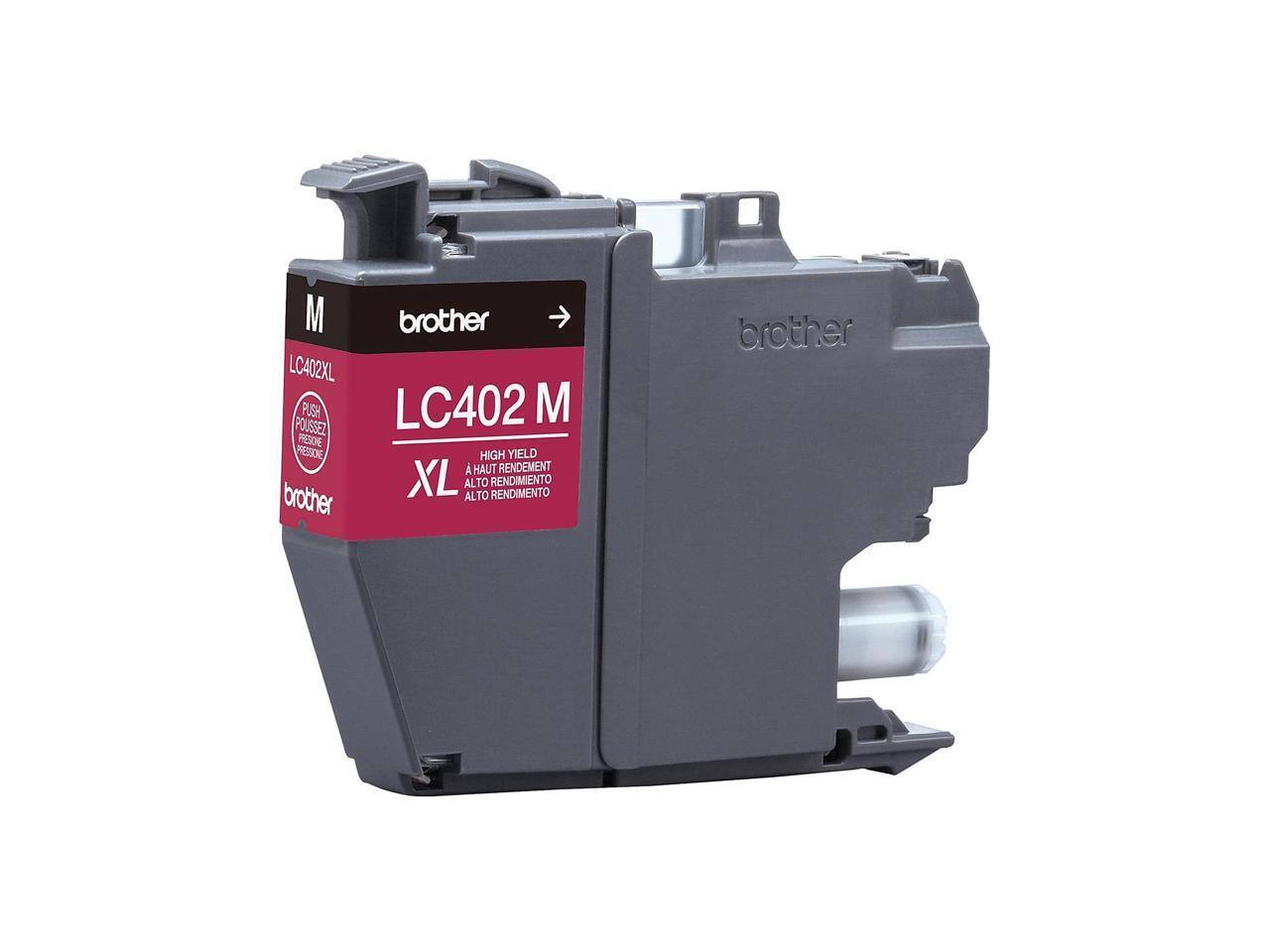 M brother LC402XL PUSH LC402 M POUSSEZ PRESIDE PRESUCNE HIGH YIELD A HAUT RENDEMENT brother XL ALTO ALTO RENDIMIENTO RENDIMENTO brother