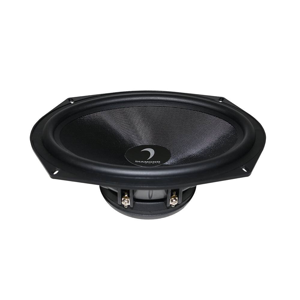 Left. Diamond Audio - Diamond Audio DES69C - DES Series 6x9" 2-way Component System - Black.