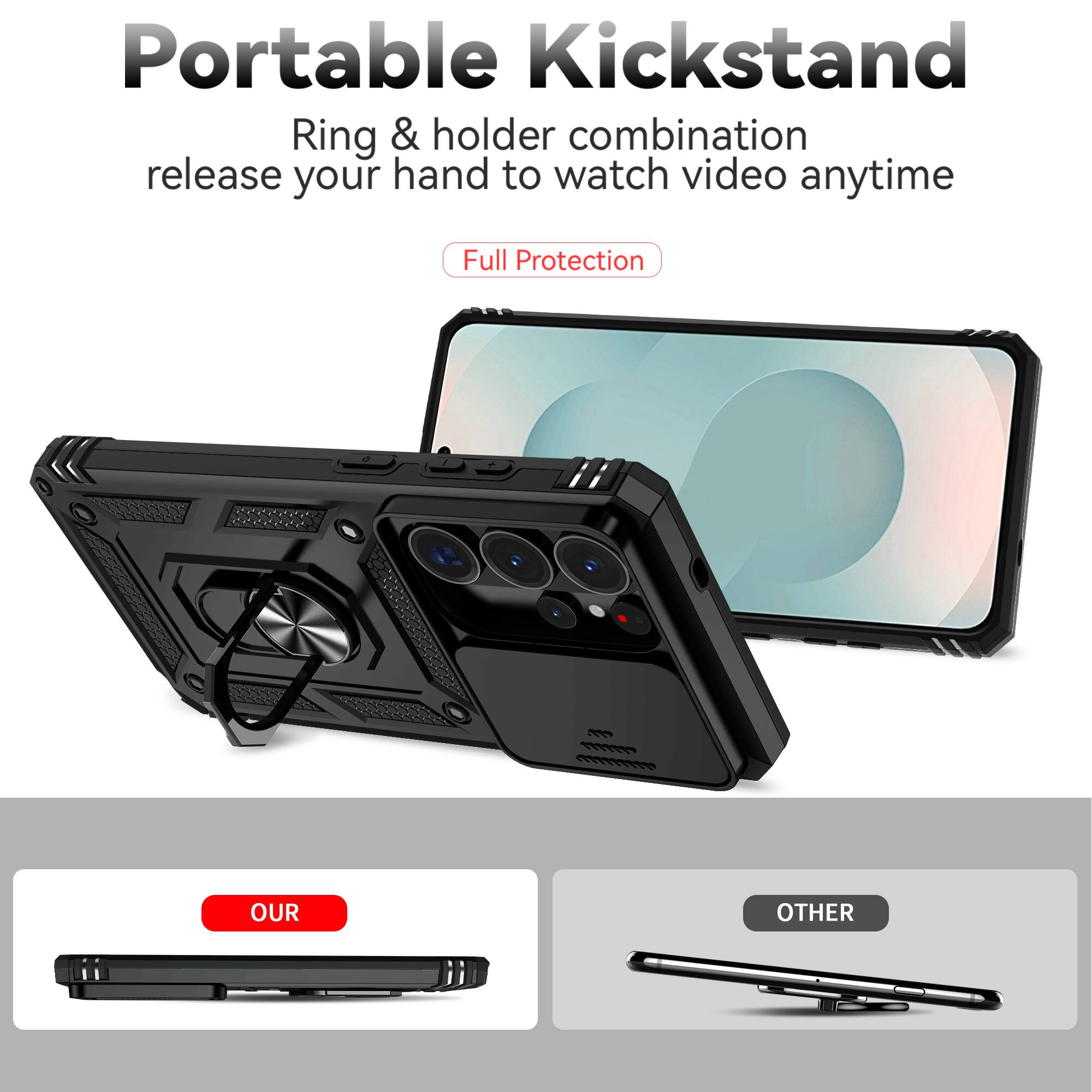 Portable Kickstand  
Ring & holder combination release your hand to watch video anytime  
Full Protection  

OUR  
OTHER