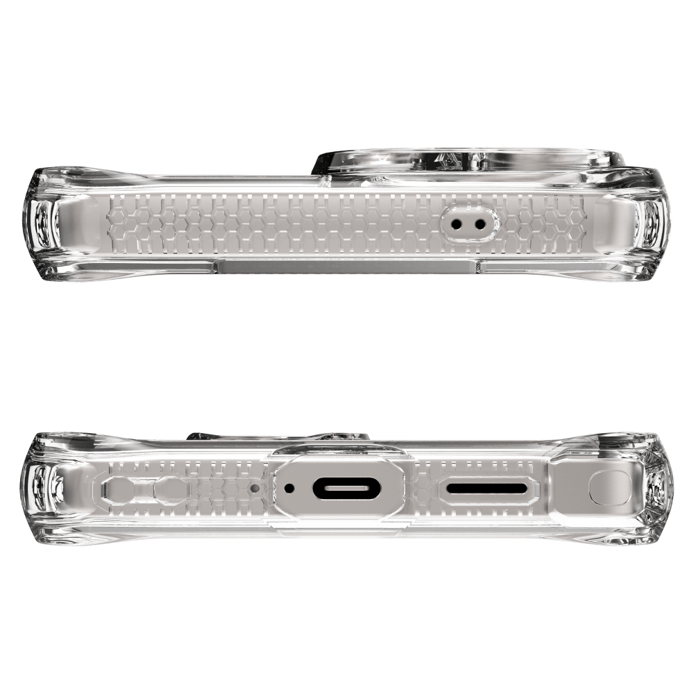 Alt View 2. Itskins - HYBRID R // CLEAR MagSafe Case for Samsung Galaxy S26 Ultra - Clear.