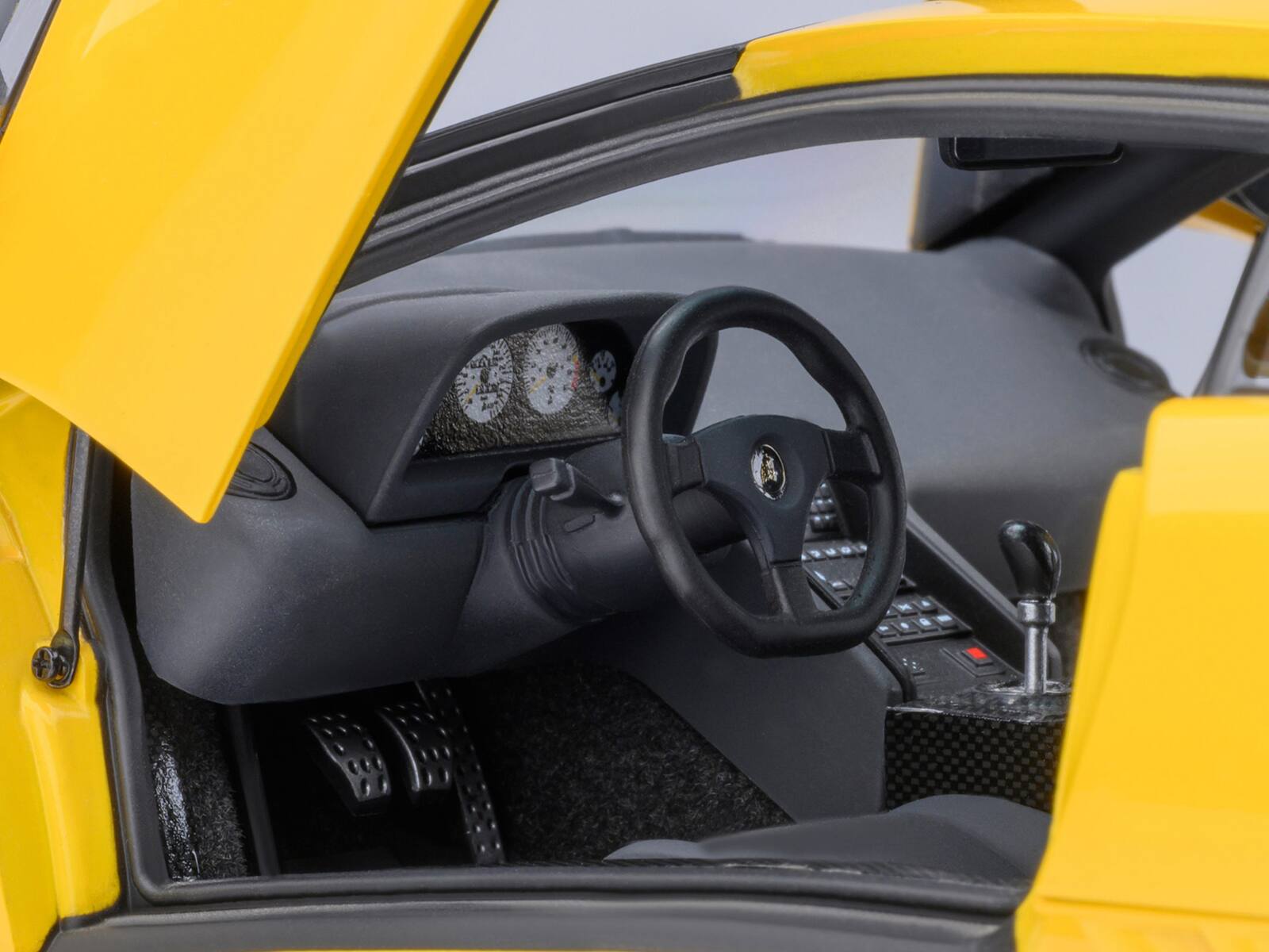 Alt View 3. Autoart - Lamborghini Diablo SE30 Jota Superfly Yellow 1/18 Model Car by Autoart.