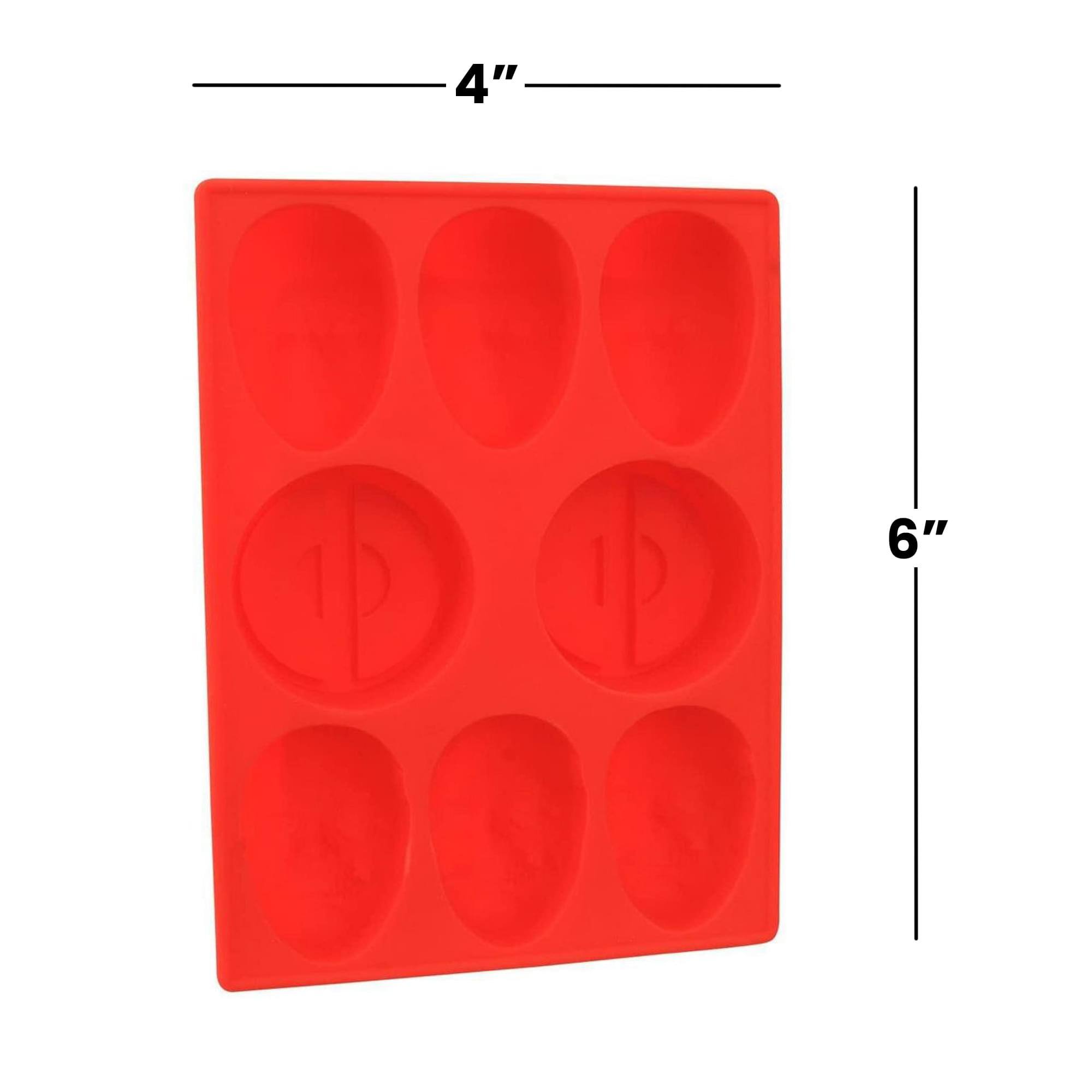 Alt View 2. Marvel - Marvel Deadpool Logo Silicone Tray - Red.