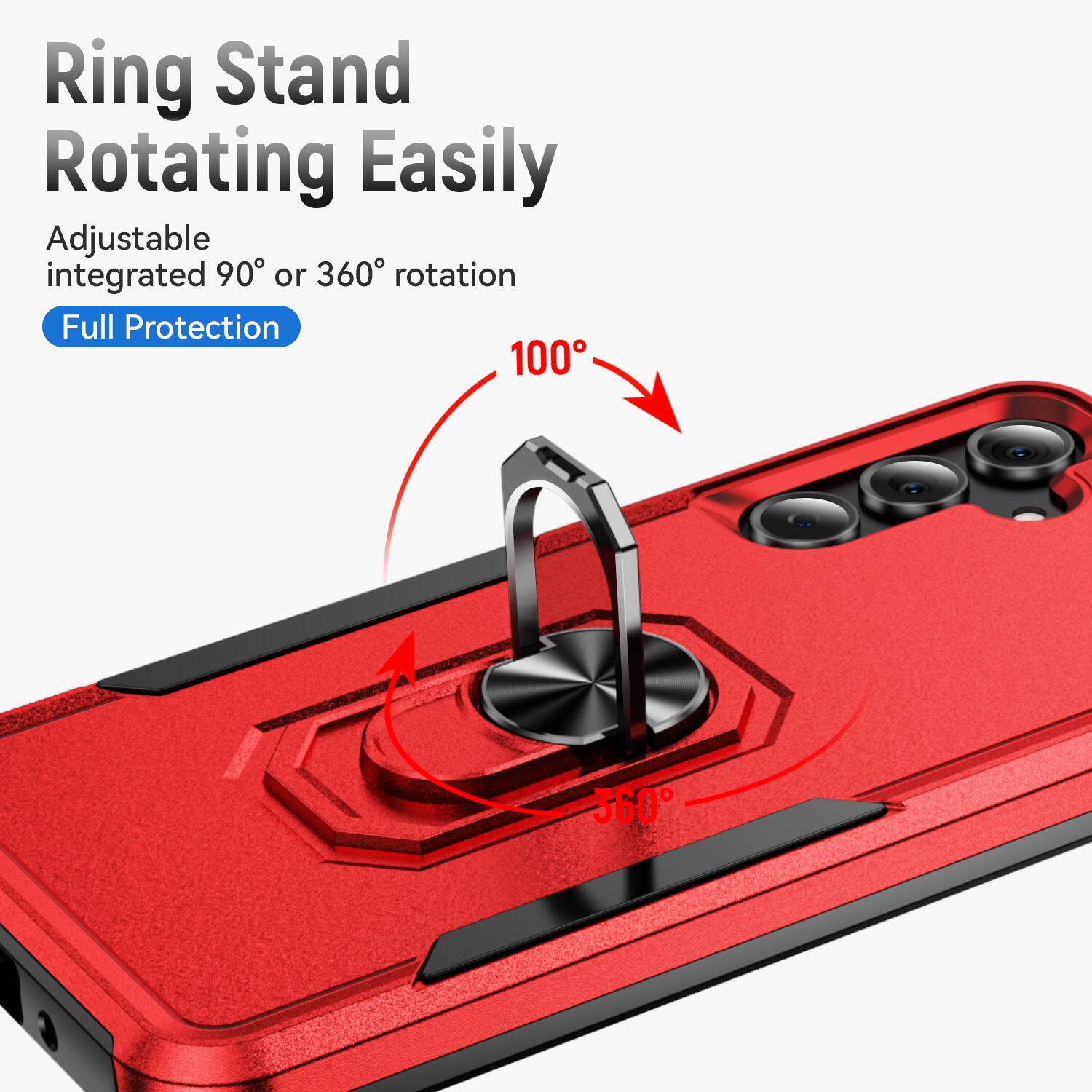UUCOVER Rugged Protective Case for Samsung Galaxy A16 5G/4G, Rotating ...