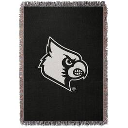Chad & Jake - Louisville Cardinals Woven Blanket - Black