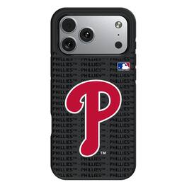 Keyscaper - MLB - Philadelphia Phillies - Personalized Bump Case with 8.2ft Drop Protection - 15 - Multicolor