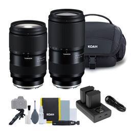 Tamron - 50 to 300mm F4.5 to 6.3 Di III VC VXD Lens for Sony E Mount A069S Bundle