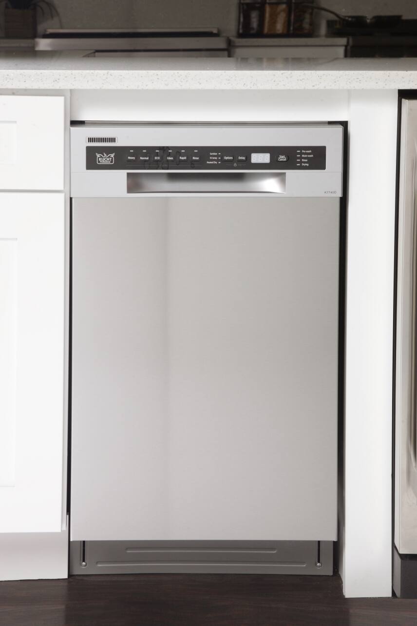 Kucht 18 Front Control Dishwasher with Tub and Multi Filter