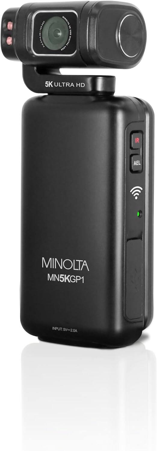 I : Ptd. MINOLTA DIGITAL 5K ULTRA HD IR AEL MINOLTA MN5KGP1 INPUT: 5V=2.0A