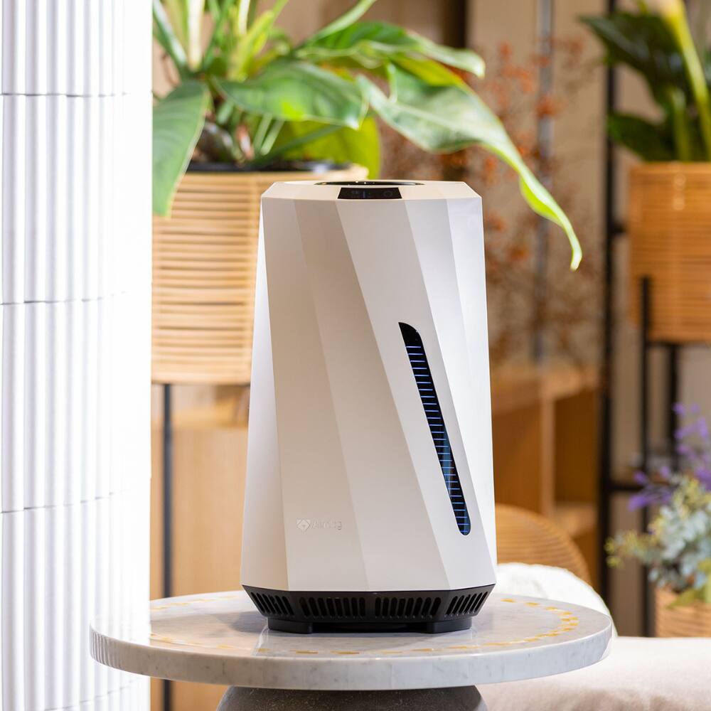 Left. Airdog - Airdog MOI Mold-Free Evaporative Humidifier - White.