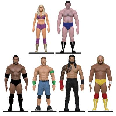 TCG Toys FleXfigs: WWE Icons Deluxe Pack 6 Characters 3+