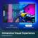 Before
Without ET6 TV Backlight
After
With ET6 TV Backlight
Immersive Visual Experience
Fit Up to 90 inch TV