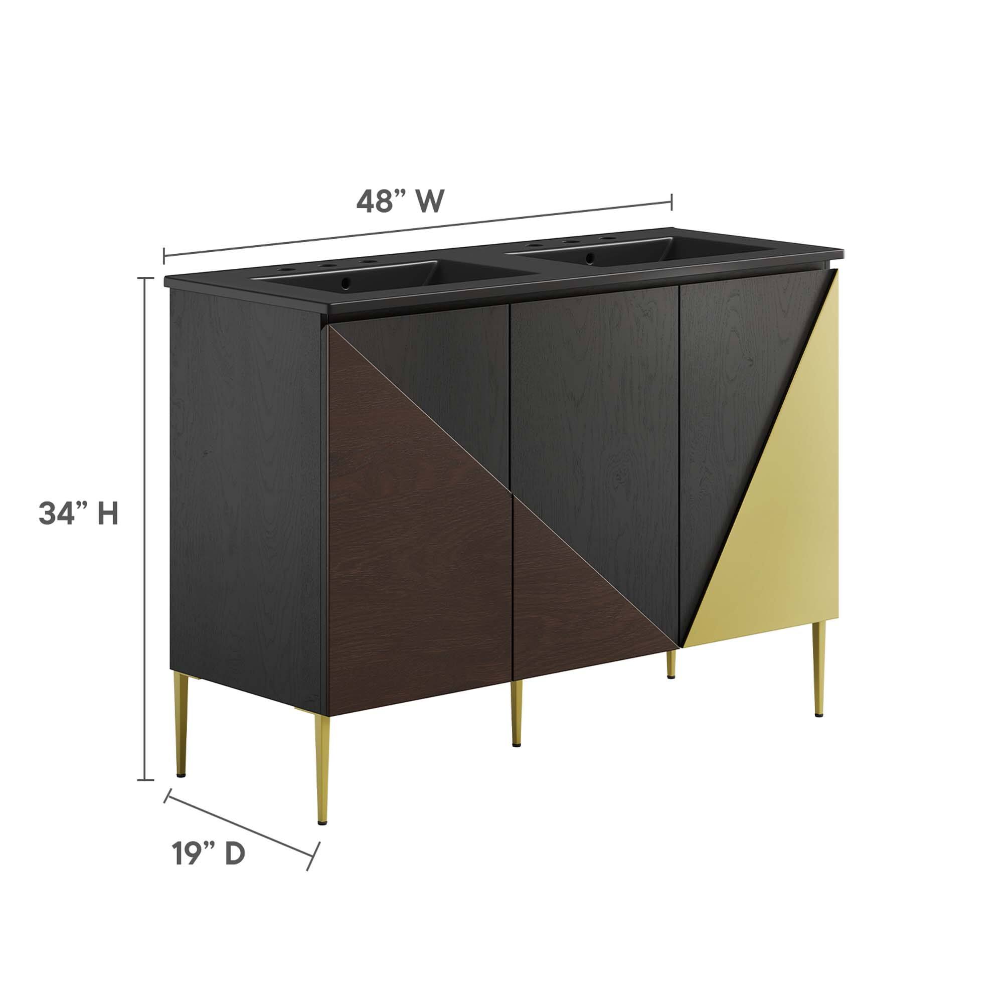 48" W x 34" H x 19" D