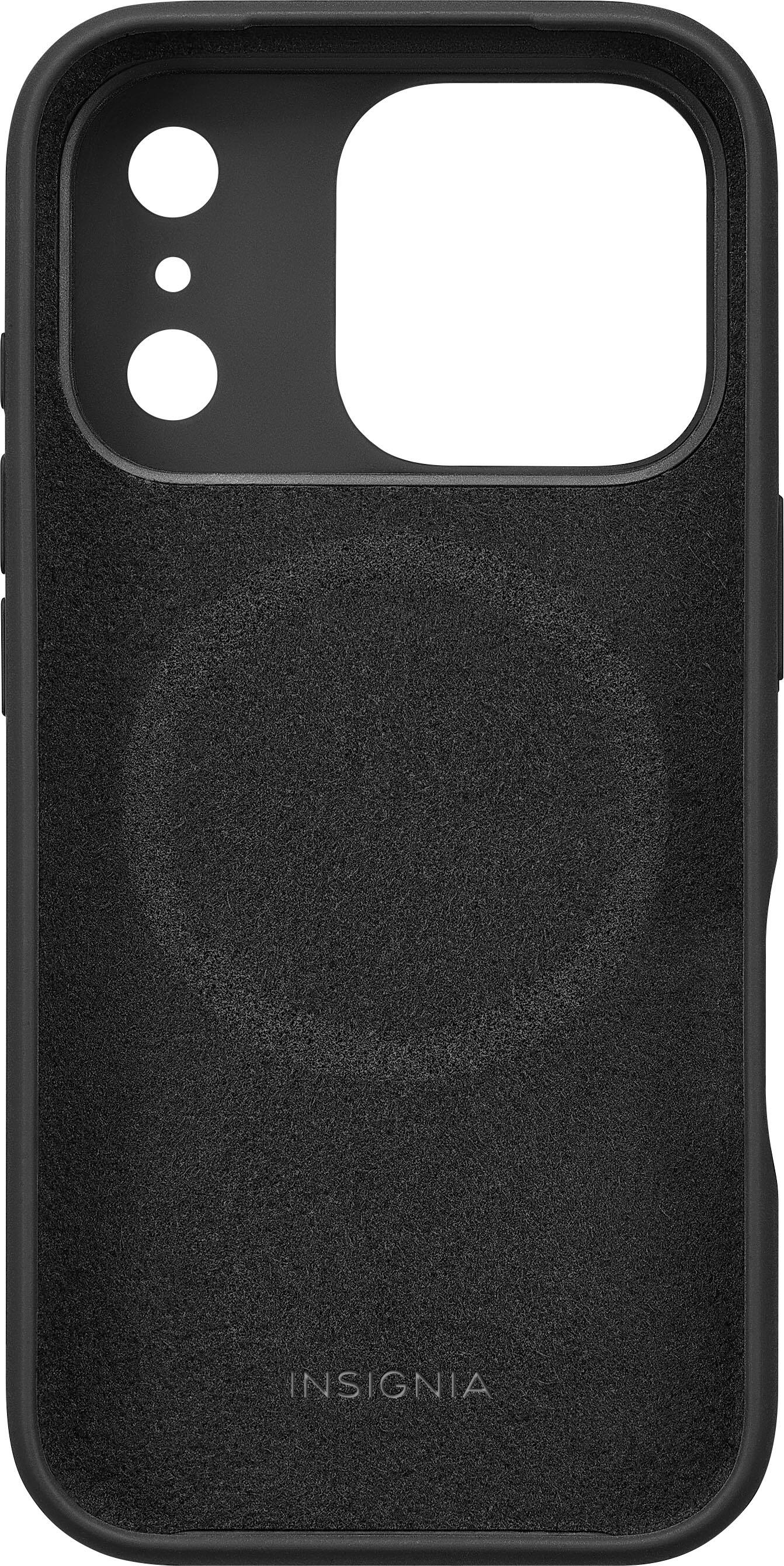 Alt View 10. Insignia™ - Silicone Case with MagSafe for Apple iPhone 17 Pro - Black.