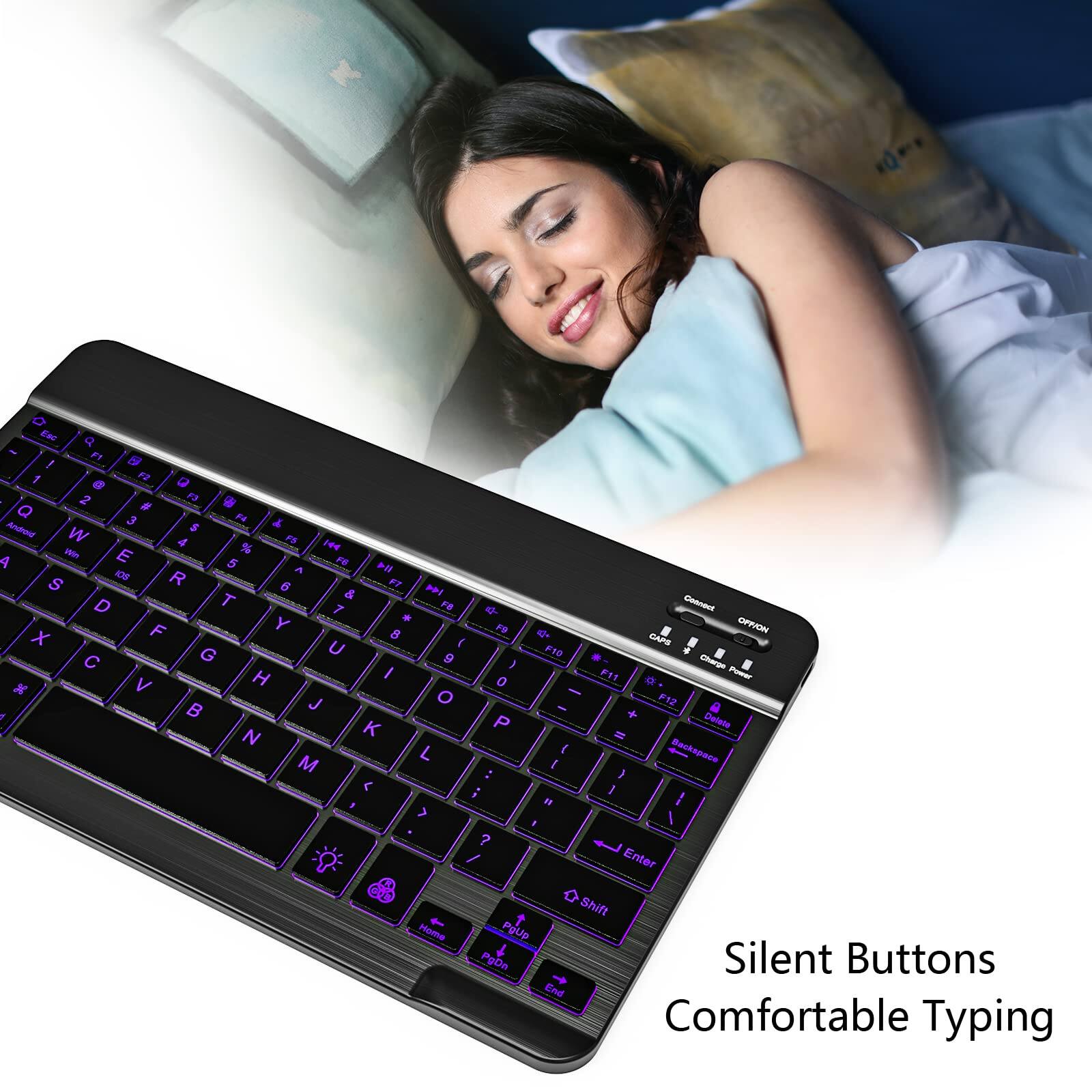 0 EN R - FT ! B 1 F2 a . 2 F 9 Q # 3 FE & Andrend S W 4 FS He4 Vin E % 4 a A FE 4 A R S 6 FT A T & D 7 * F Y FB x a U I G 9 J H I x V o J O / K P N L M : ; > ? / 4- F1D - E L a ' n . OPFIO Cs . Charge . F1 o - F12 + Dheiete = Backspace } 1 I / Enter Home Shift PgUp PODA Silent Buttons End Comfortable Typing