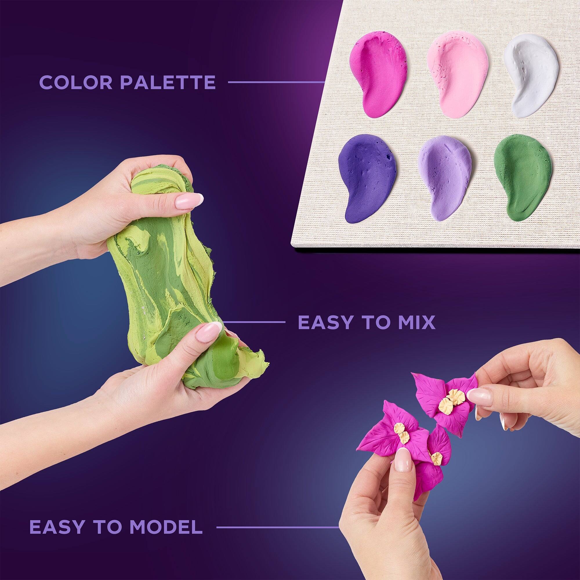 COLOR PALETTE
EASY TO MIX
EASY TO MODEL