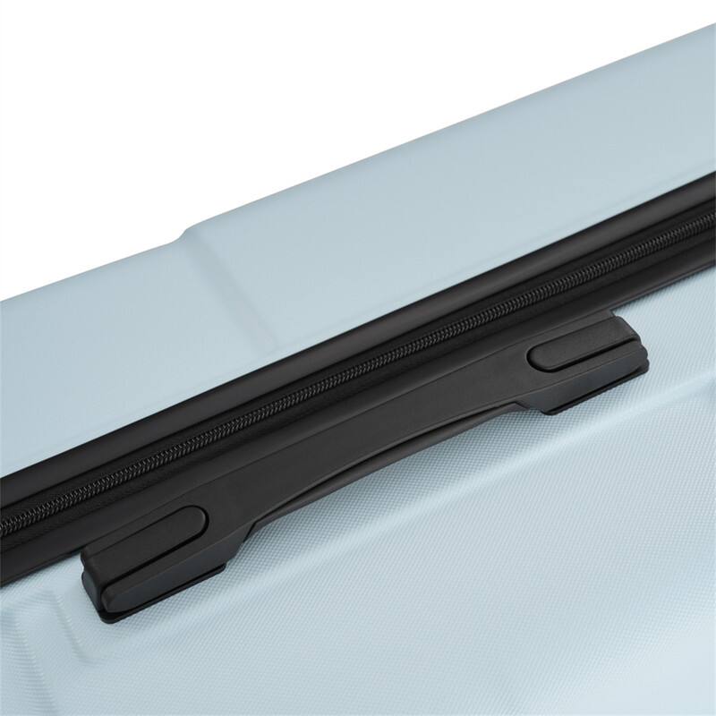 Alt View 8. HTUTWOO - Hardshell Luggage Sets 3 Piece-Double Spinner Wheels Suitcase with Handle Password Lock,Lightweight 20"+24"+28" Luggages - Light Blue.