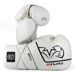 RIVAL - Boxing RS1 2.0 Ultra Pro Lace-Up Sparring Gloves - 14 oz. - White