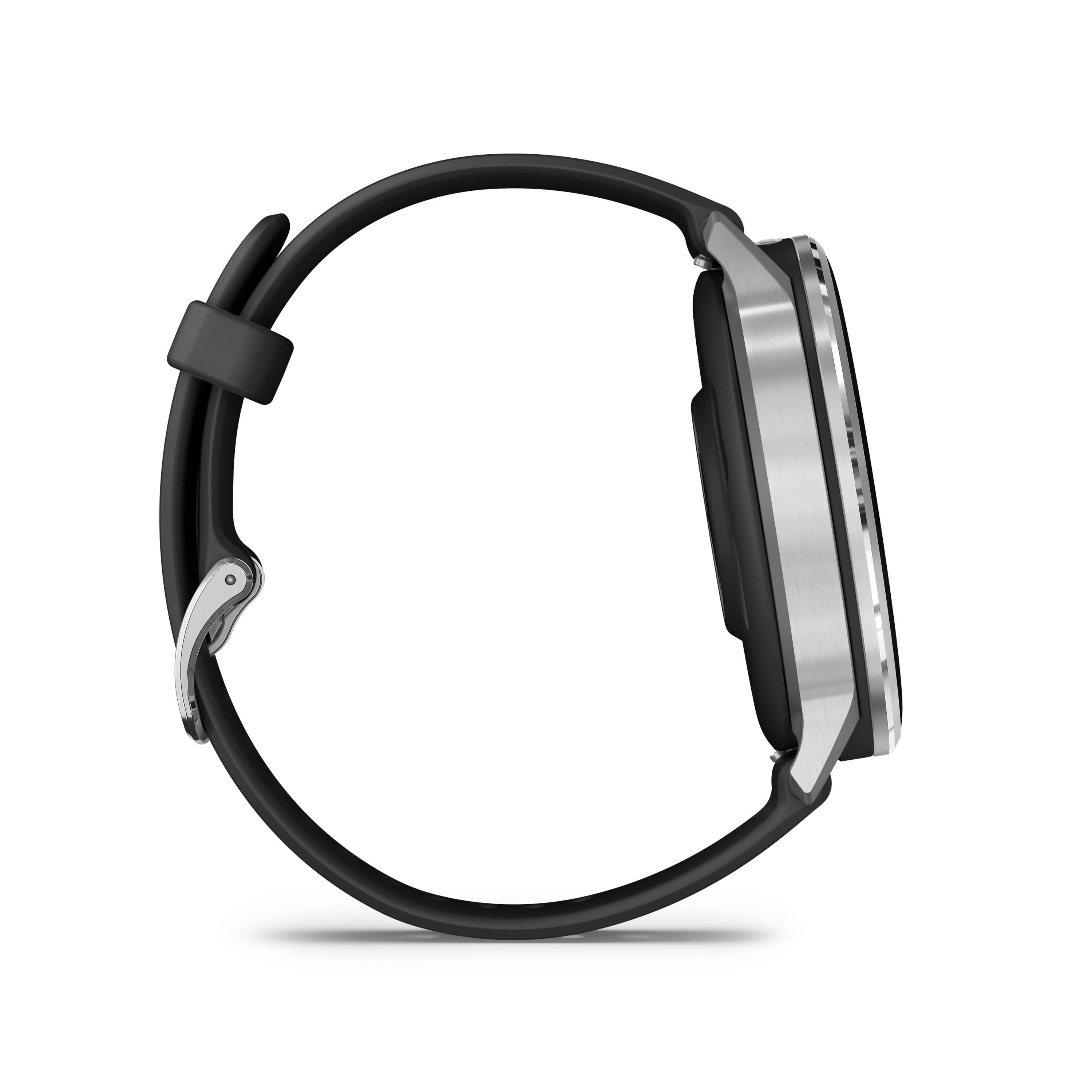 Back. Garmin - D2 Air X 15 Avaition GPS Smartwatch 45 mm Fiber-reinforced polymer - Silver.