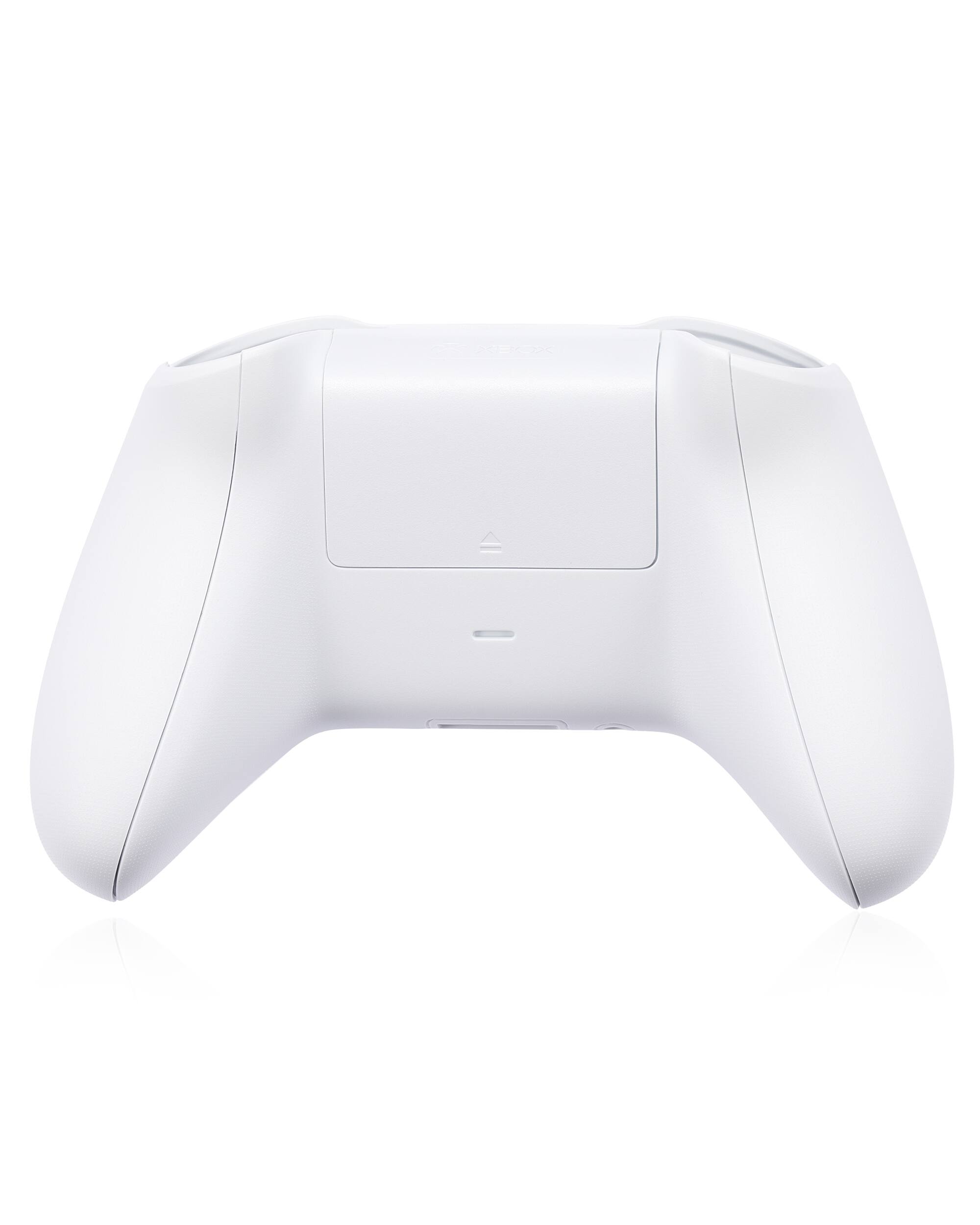Back. Microsoft - Controller Faceplate Shells (Top and Bottom) Compatible For Xbox One S - White - White.
