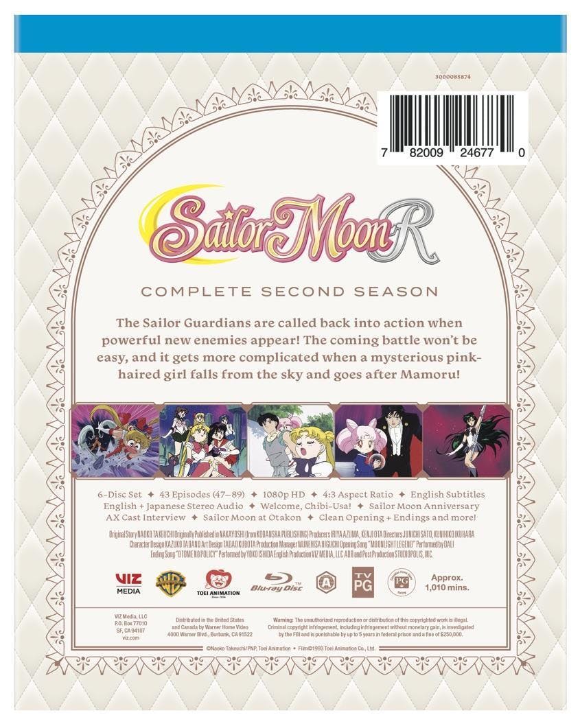 Angle. Sailor Moon R: The Complete Second Season (Box Set) [Blu-ray].