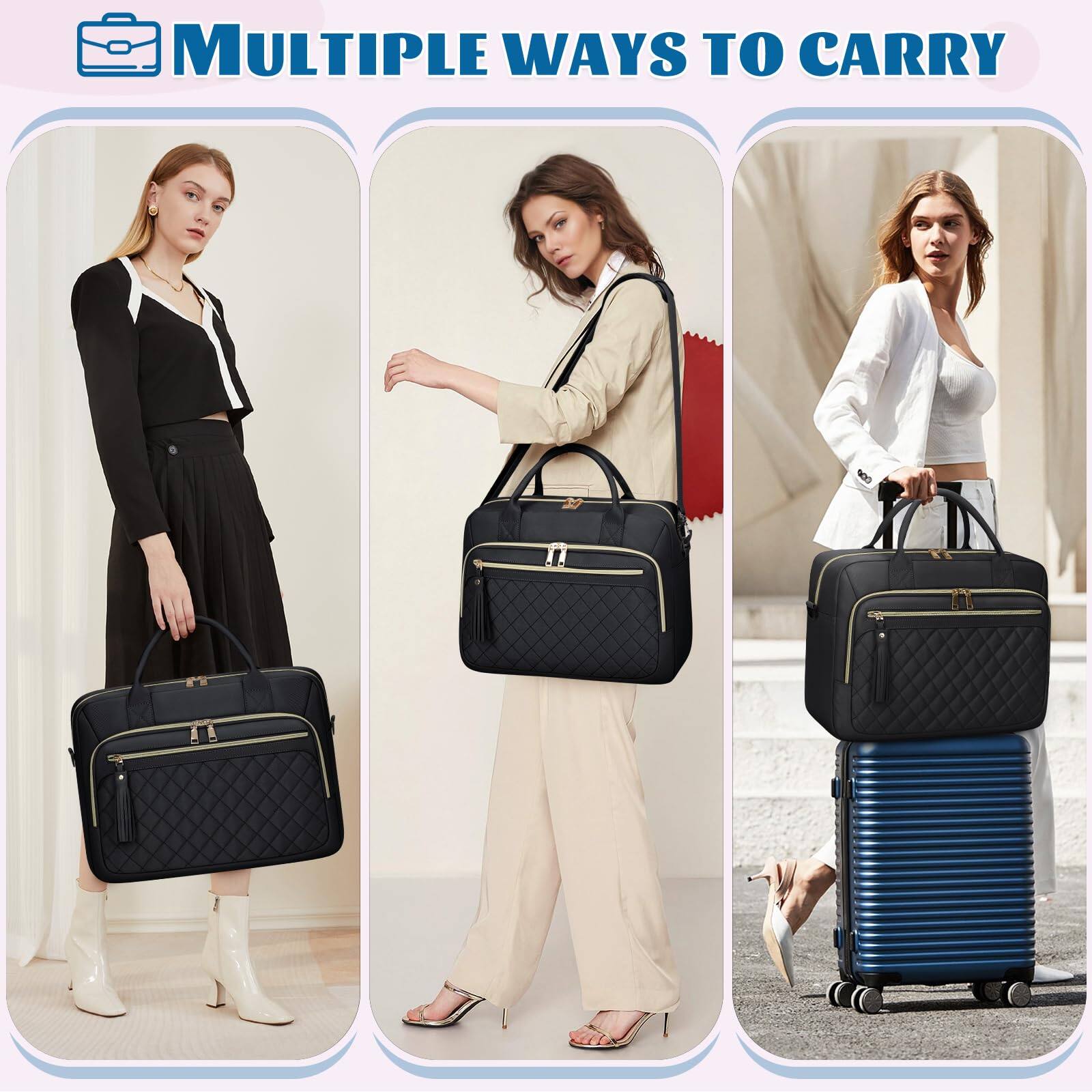 MULTIPLE WAYS TO CARRY