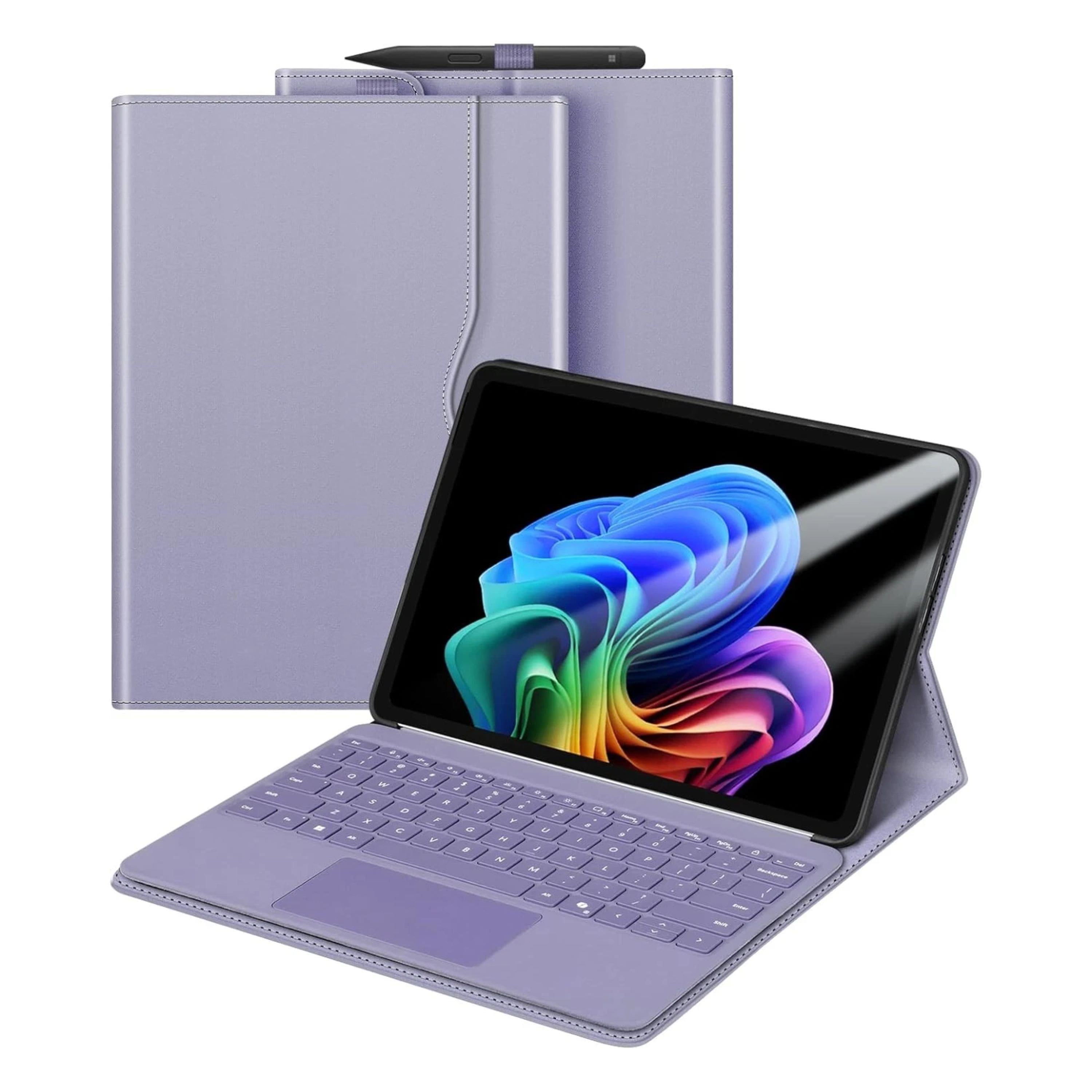 Kitcheniva - Protective Case For Microsoft Surface Pro 12 Inch 2025 - Lilac Purple