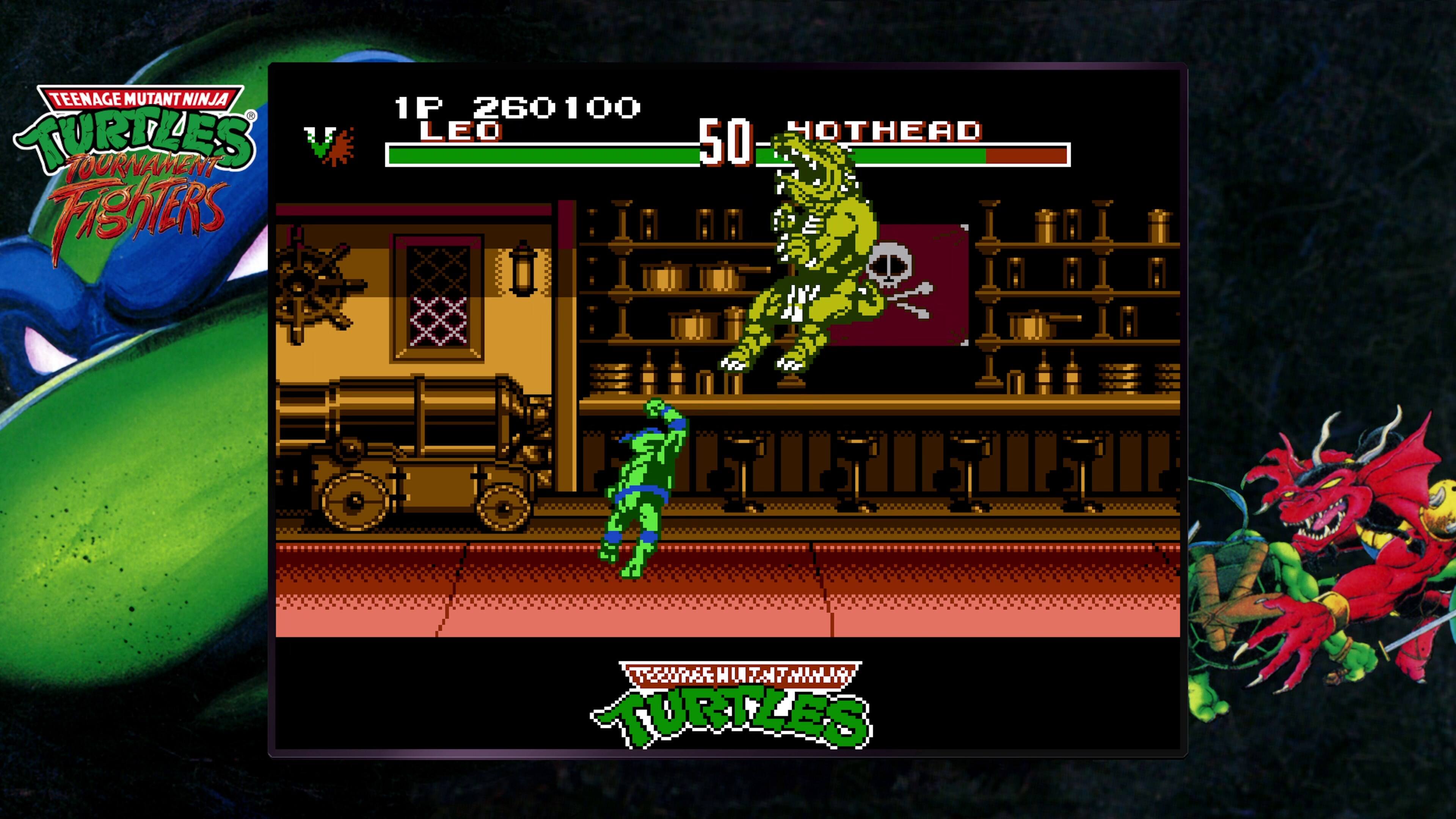 Teenage Mutant Ninja Turtles 25 Tournament Fighters 1F 260100 Leo vs. Mothhead.