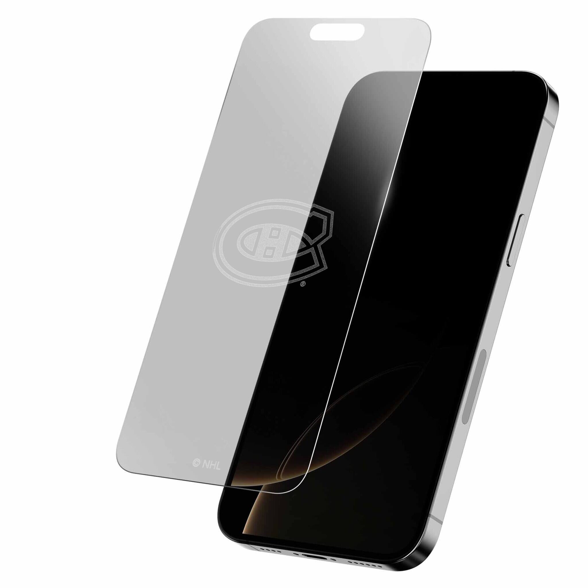 Photos - Screen Protect Montreal Screen Skinz -  Canadiens Disappearing Logo iPhone Screen Protector - 15 Plus/15 Pro Max/16 Plus - Multicolor 203196 
