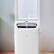 Left. LG - 300 Sq. Ft. Smart Portable Air Conditioner 7,300 BTU - White.