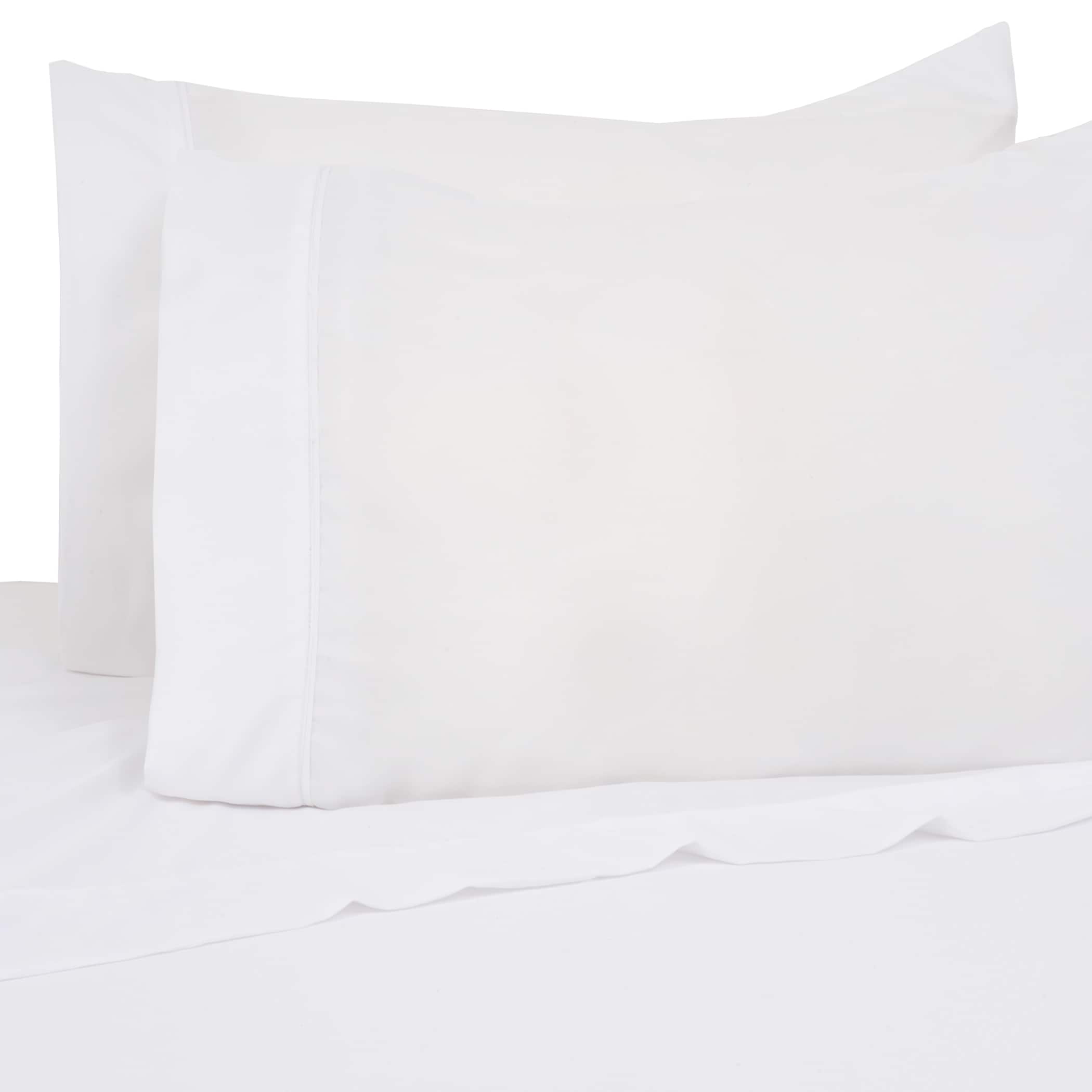 Premier Colorful - Bright 4 pc Microfiber Sheet Sets - White price history on PriceWatchPro