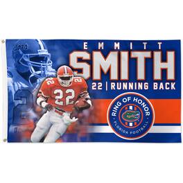 WinCraft - Emmitt Smith Florida Gators 3' x 5' Ring of Honor Single-Sided Deluxe Flag - Multicolor