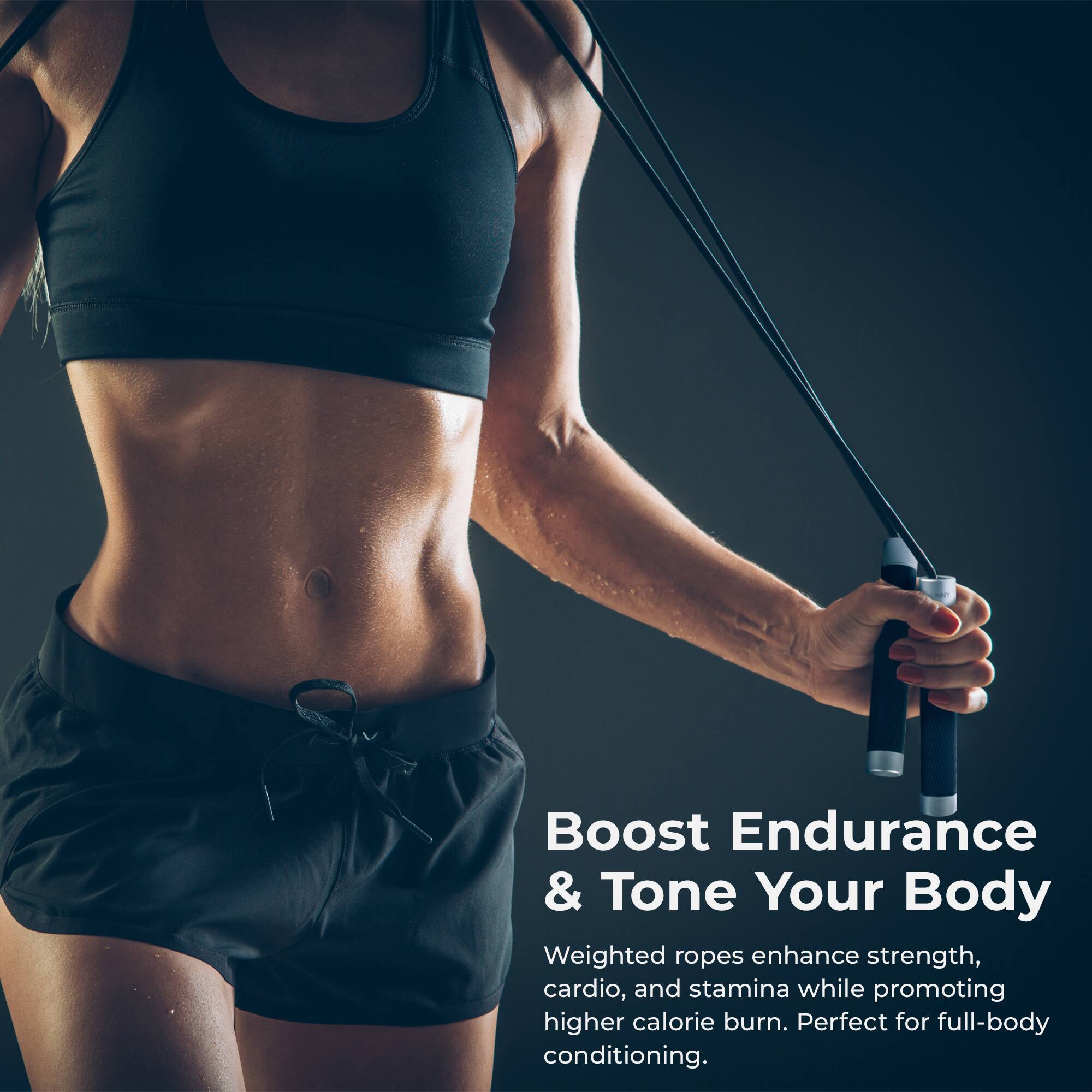 Boost Endurance & Tone Your Body

Weighted ropes enhance strength, cardio, and stamina while promoting higher calorie burn. Perfect for full-body conditioning.