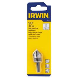 Irwin - 5/8 in. D High Speed Steel Countersink 1 pc