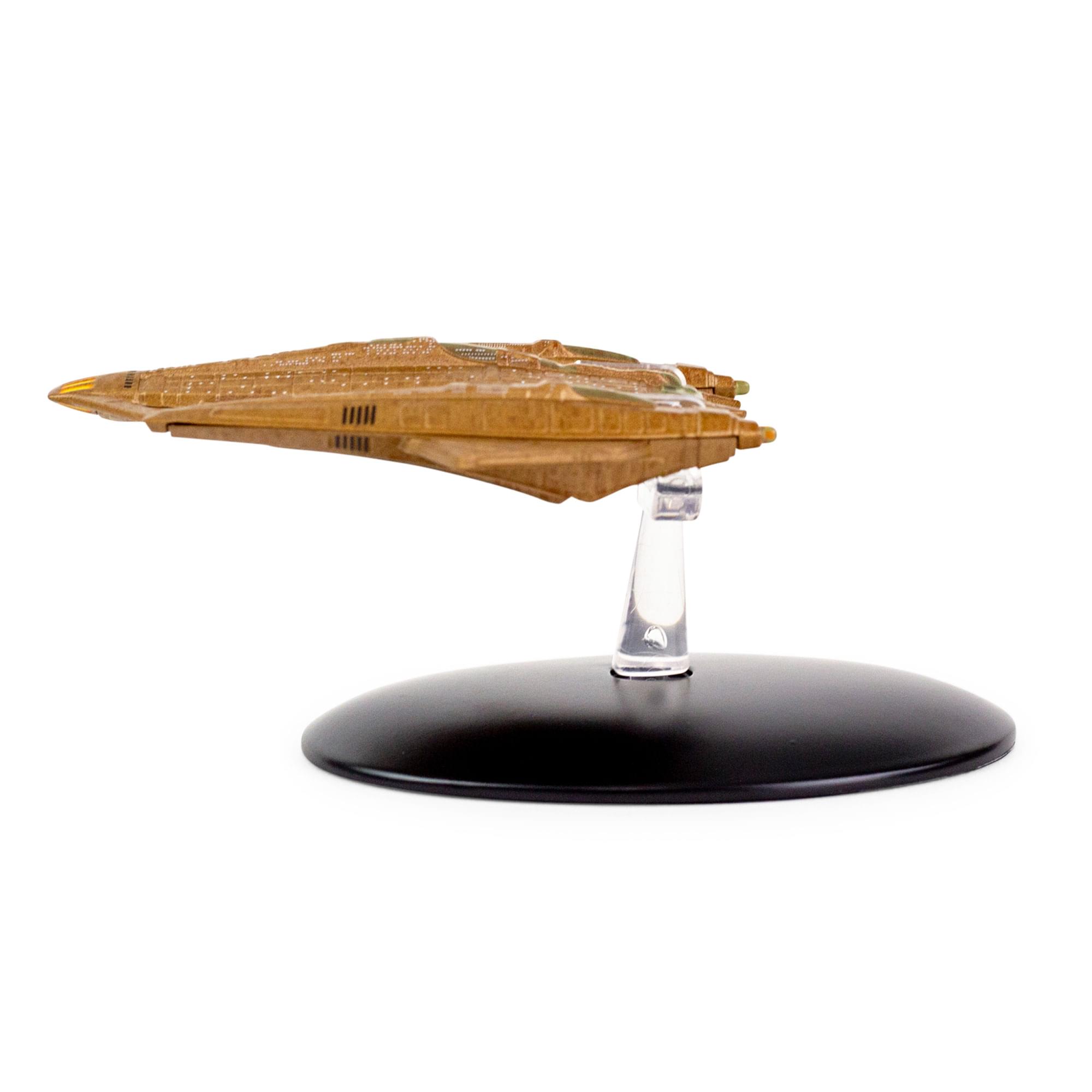 Alt View 2. Eaglemoss - Eaglemoss Star Trek Starship Replica | Vidiian Ship - Brown.