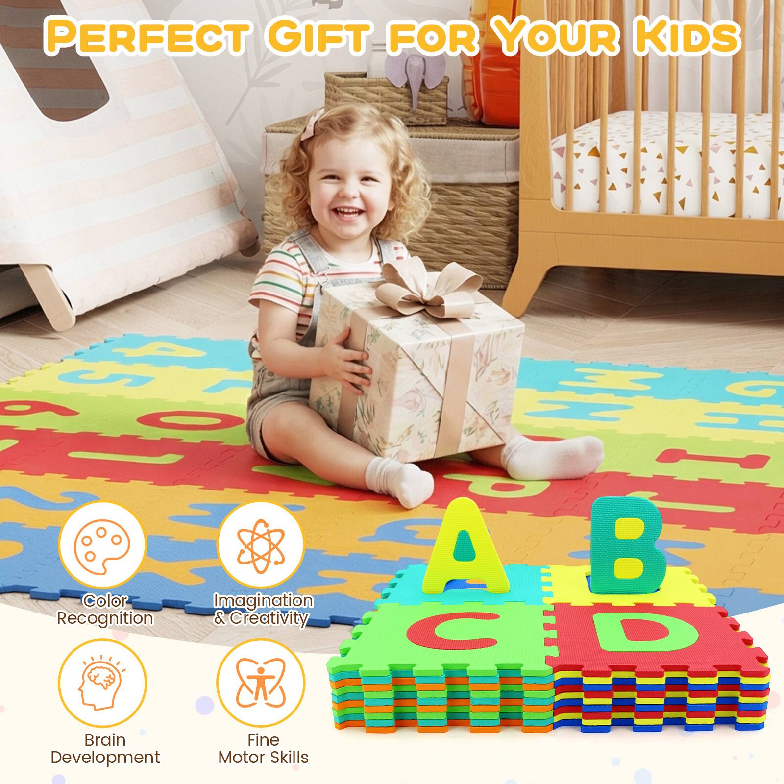 PERFECT GIFT FOR YOUR KIDS

- Color Recognition
- Imagination & Creativity
- Brain Development
- Fine Motor Skills