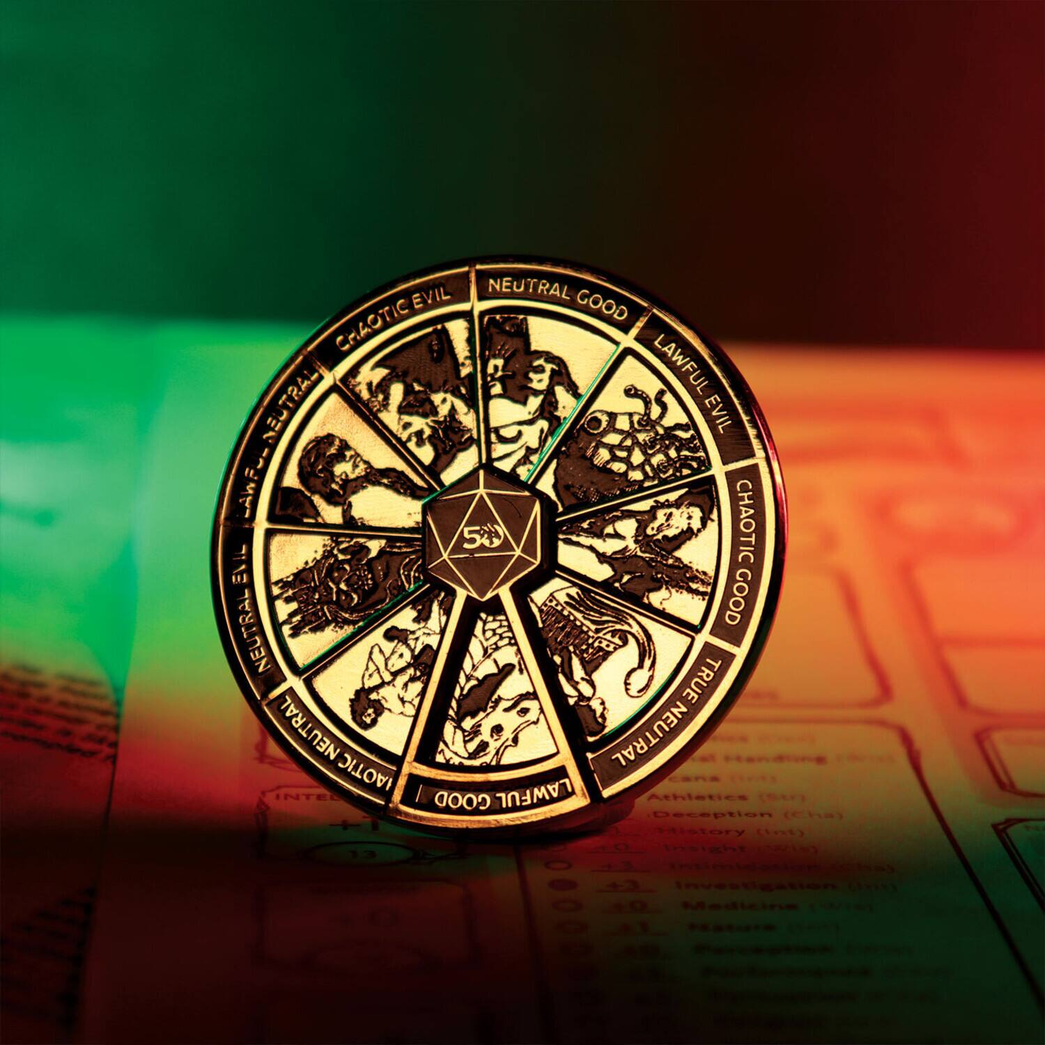 EVIL NEUTRAL GOOD CHAOTIC LAWFUL NEUTRAL EVIL LAW CHAOTIC EVIL GOOD NEUTRAL NEUTRAL NEUTRAL CHAOTIC LAWFUL NEUTRAL GOOD

Athletics
Deception (che)
History
Intimidation
Investigation
Medicine