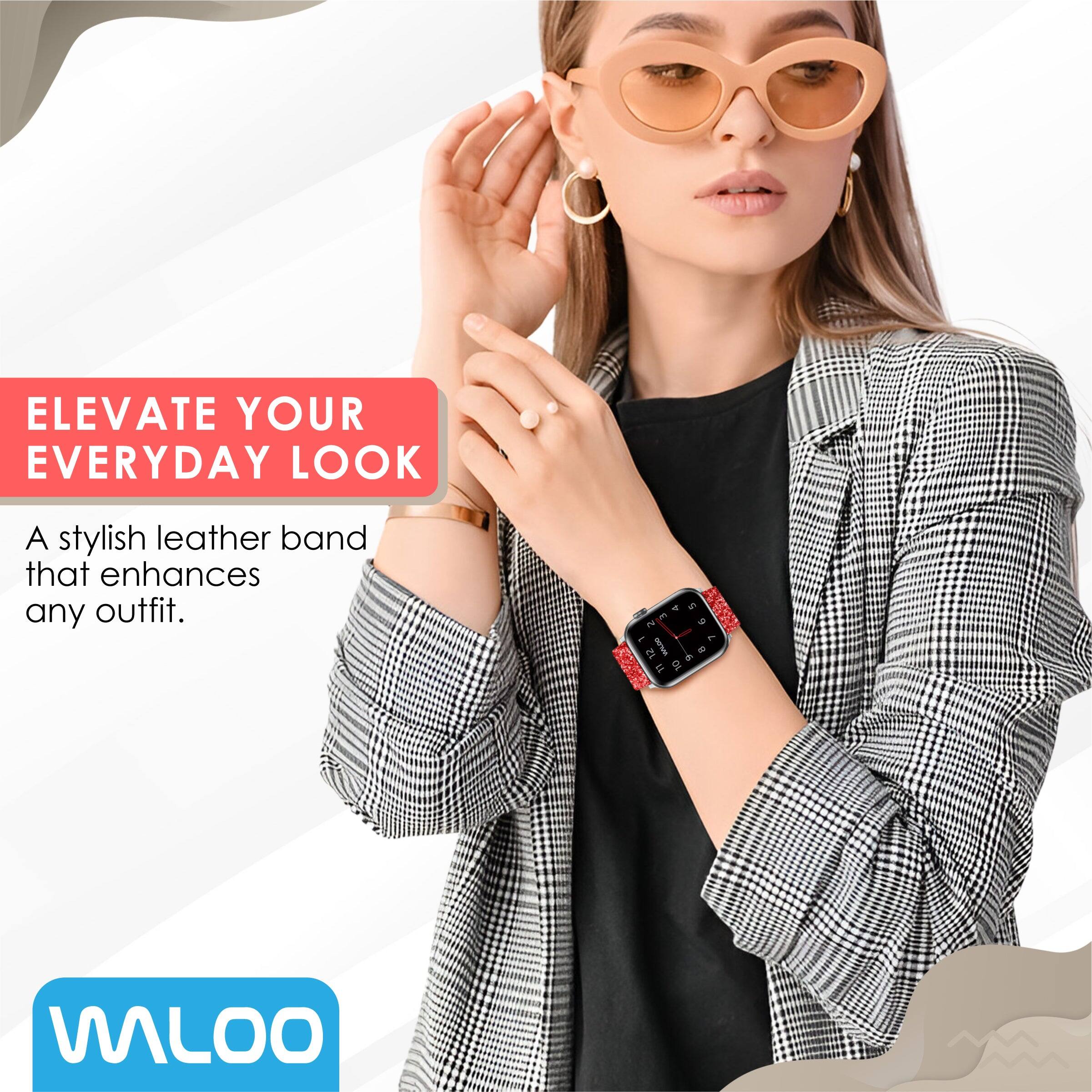 ELEVATE YOUR EVERYDAY LOOK  
A stylish leather band that enhances any outfit.  

4 - NAT - 3 - - 12 - - = DI MLOO