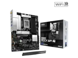 ASRock - B860 Rock WiFi 7 LGA 1851 Intel B860 ATX Motherboard