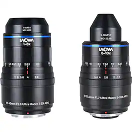 Venus - Laowa Aksen 17.5mm f/1.7 and 45mm f/2.8 Ultra Macro APO 2-Lens Kit for Nikon F