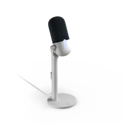 Elgato Wave Neo Wired Cardioid Condenser USB Microphone White Elgato Wave Neo Wired Cardioid Condenser USB Microphone White