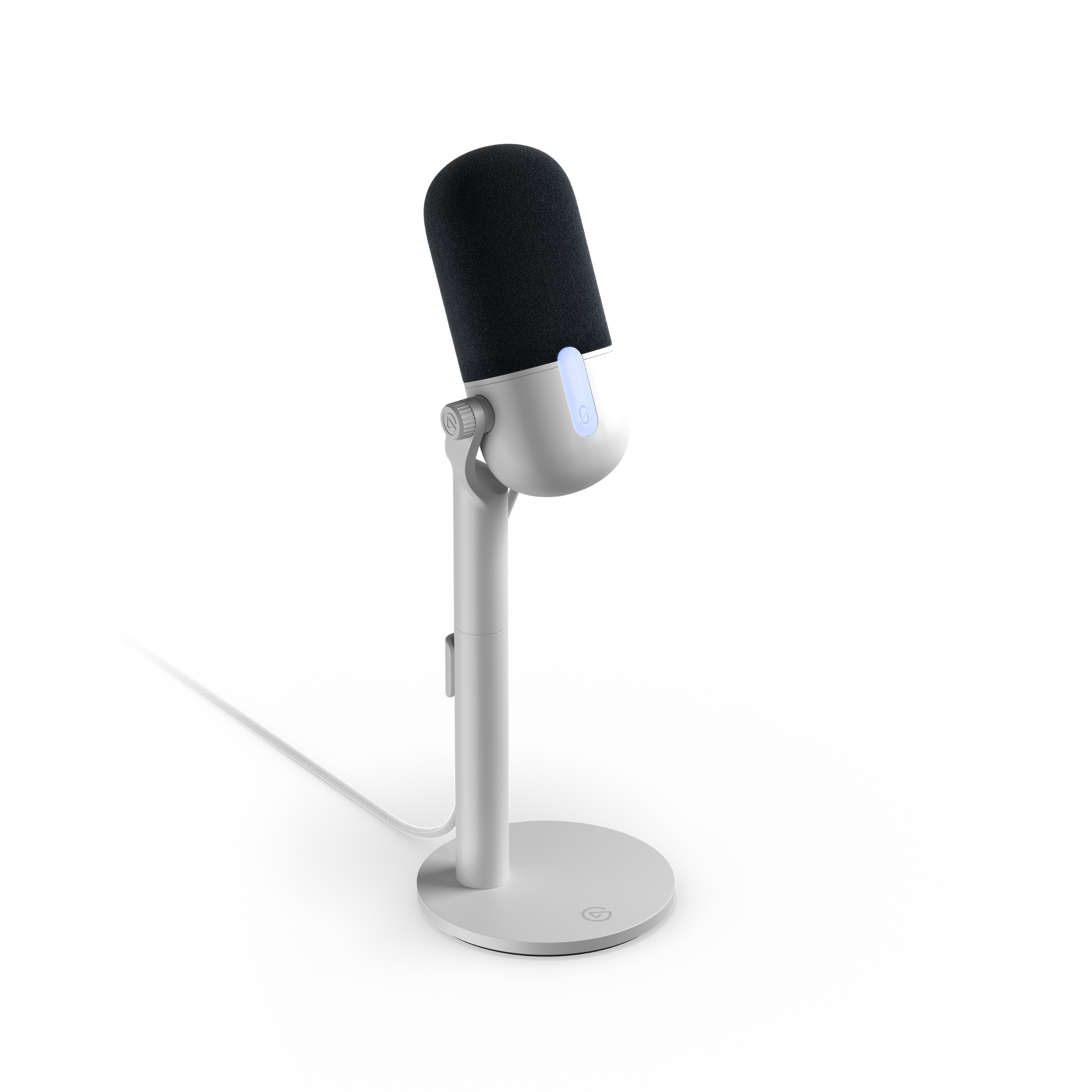 Alt View 8. Elgato - Wave Neo Wired Cardioid Condenser USB Microphone - White.