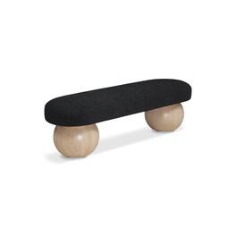 Meridian Furniture - Bowie Bench - Black