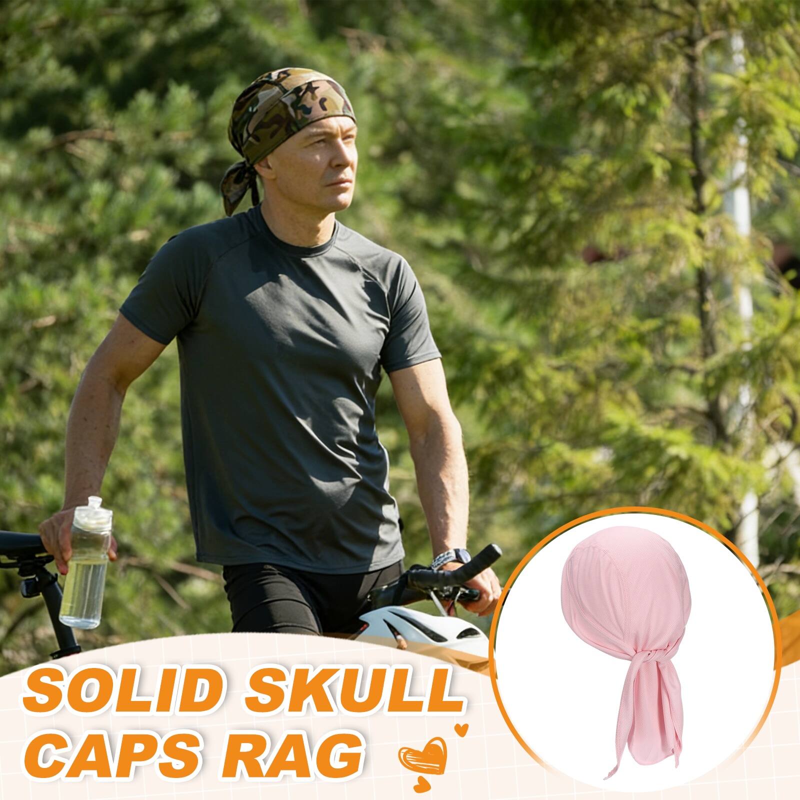 SOLID SKULL CAPS RAG