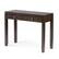 Angle. Simpli Home - Cosmopolitan Console Sofa Table - Mahogany Brown.