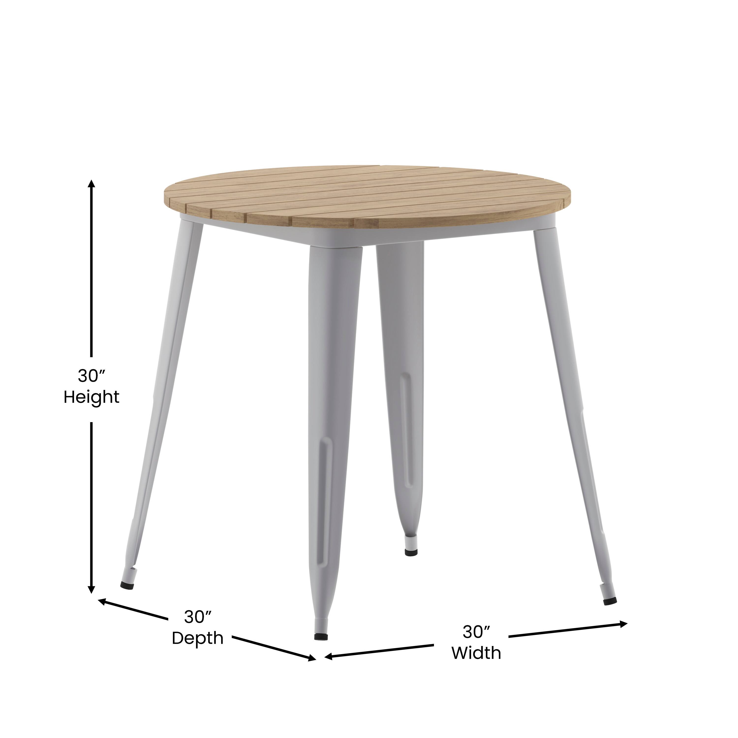 30" Height  
30" Depth  
30" Width
