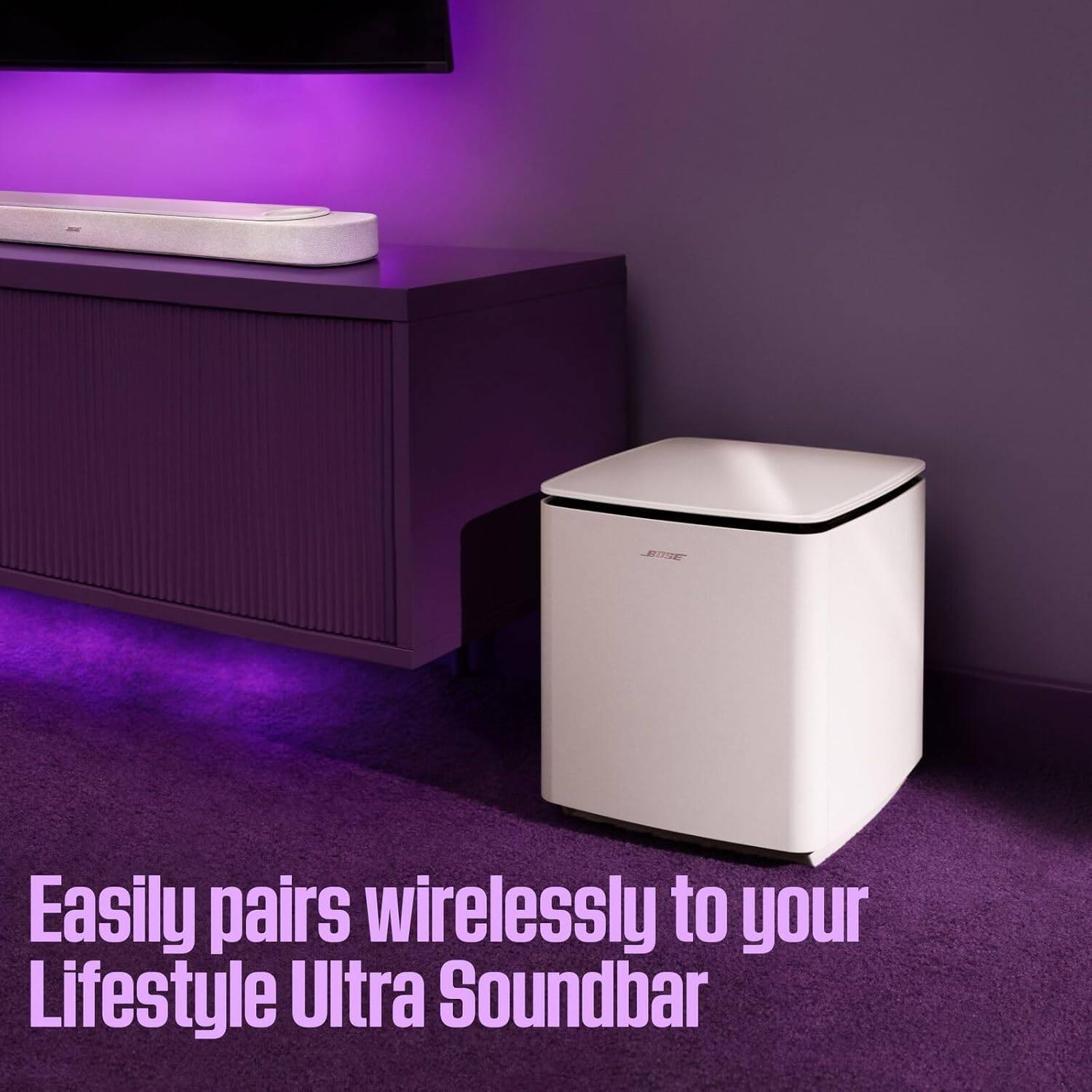 Bose Home Theater Set Bundle with 1 Lifestyle Ultra Soundbar, 2