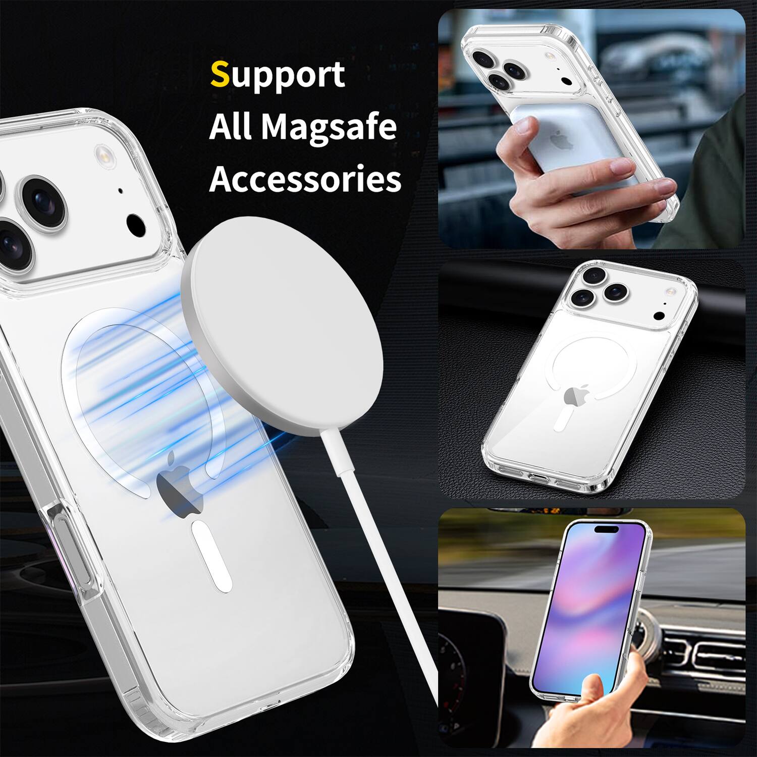 Support All MagSafe Accessories