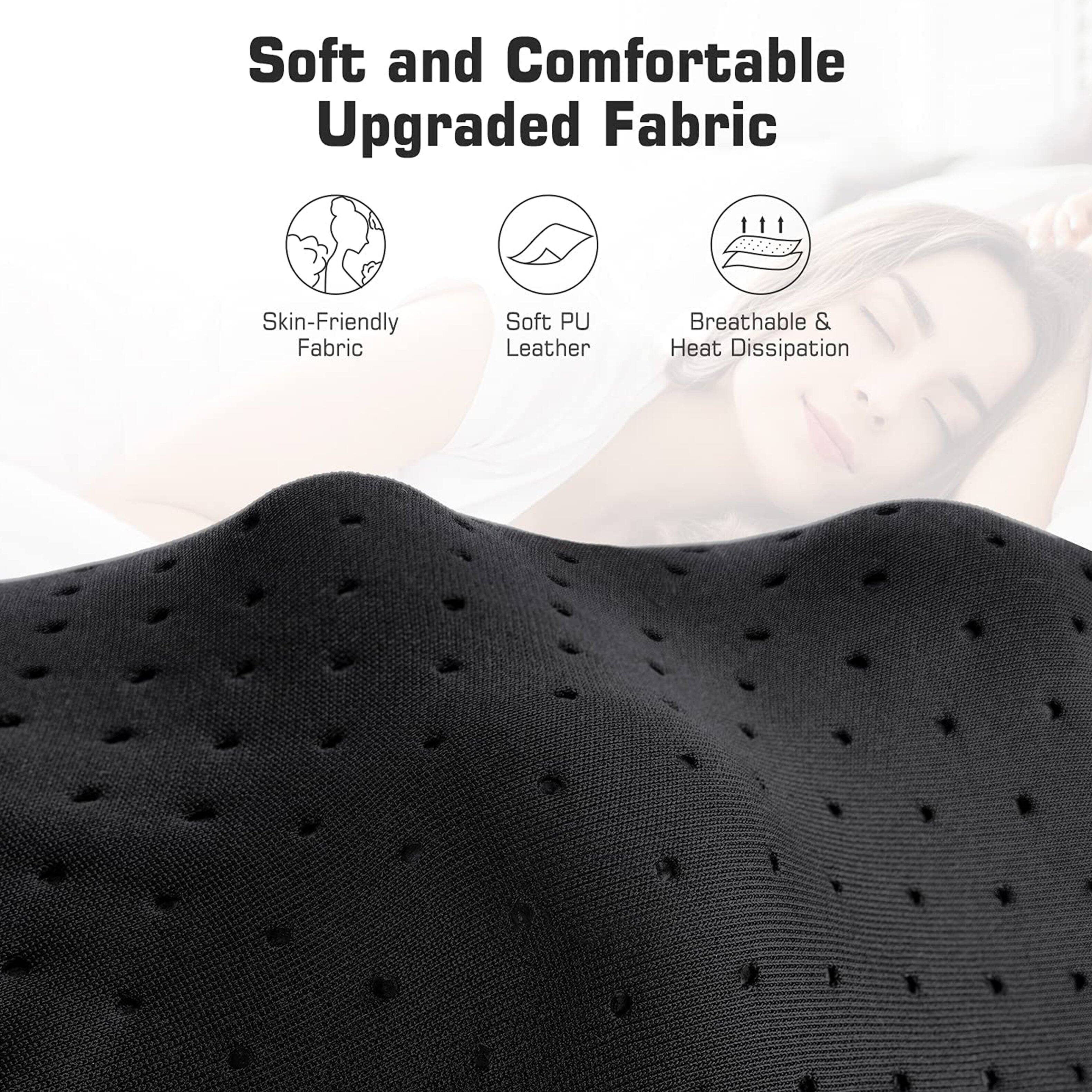 Soft and Comfortable  
Upgraded Fabric

- Skin-Friendly Fabric
- Soft PU Leather
- Breathable & Heat Dissipation